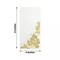 50 White Gold Dinner Paper Napkins Floral Print Party Events Decorations